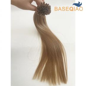 Double Drawn U Tips hair extensions  pre-bonded keratin tips hair  22inches #10D611