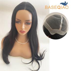 Luxury Women’s Wig Australia Base 1C Color 22” Length 180% Full Density customized Wig D622