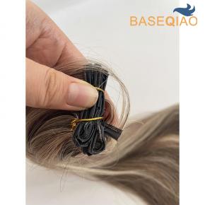 Butterfly Genius Weft Human Hair Extensions with Holes   #2p27 18nch D656