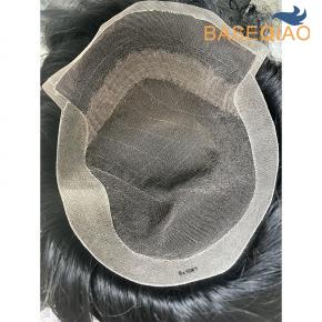 OCT Men's Human Hair Toupee Unboxing & Review  #1  8x10  120% Density D666